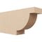 Ekena Millwork 4in. W x 8in. H x 16in. L Alpine Woodgrain TimberThane Rafter Tail, Primed Tan RFTUR04X08X16ALPRCPR - alternate 1